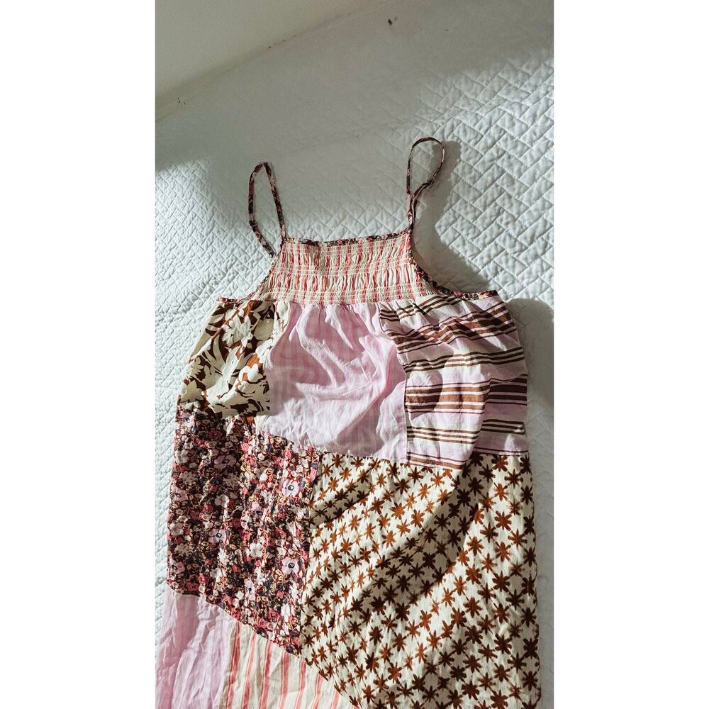 Adorable Universal Thread- Boho/ Cottagecore with Patchwork Design Maxi Dress/ M - Picture 7 of 8